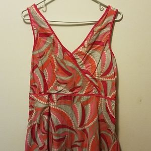 Pink and Gray Sundress